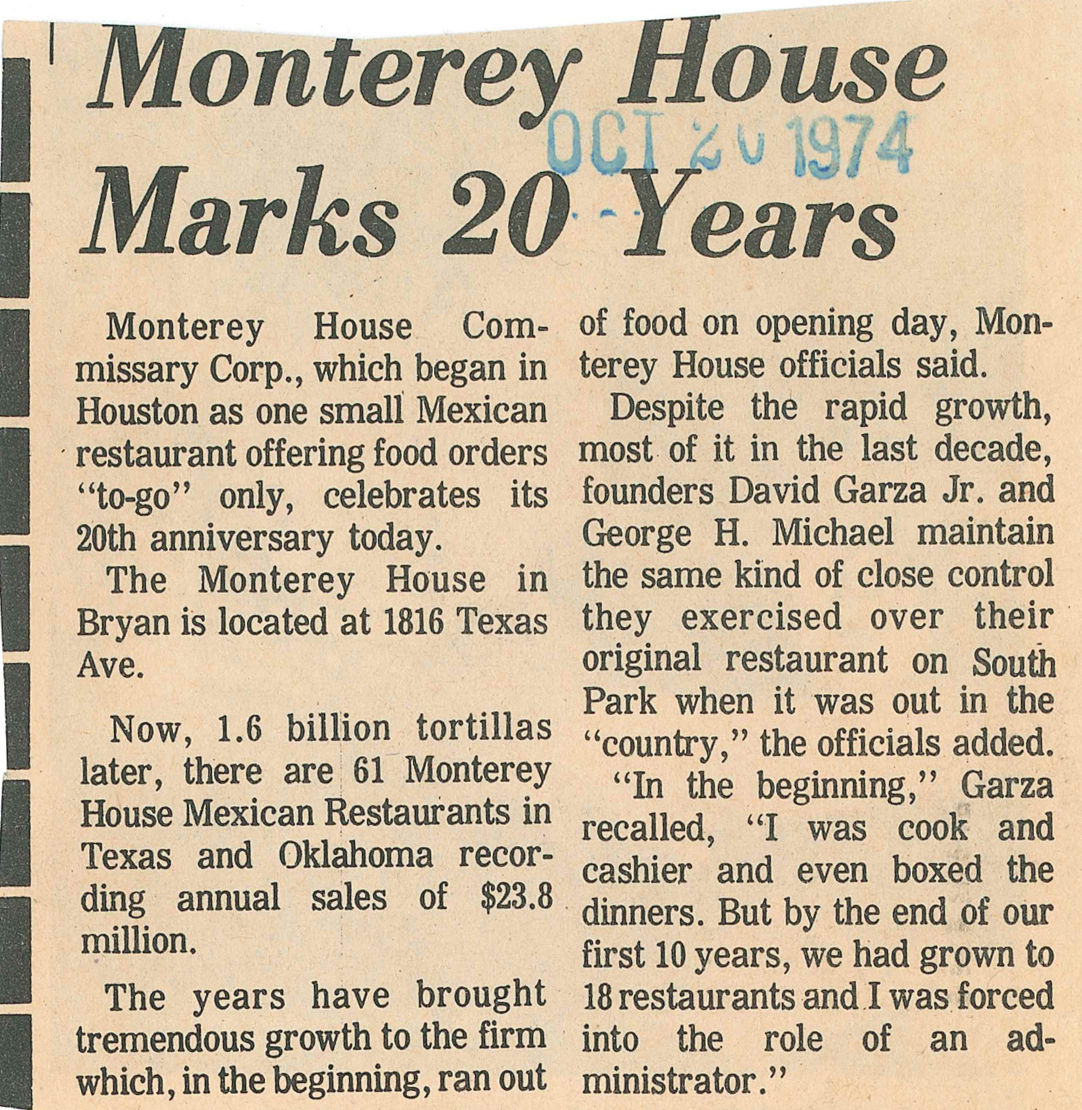 The Eagle Archives: Monterey House